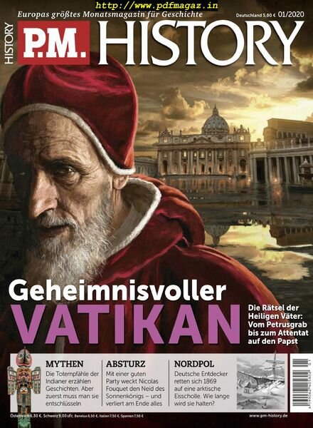 P.M History – Januar 2020 Cover