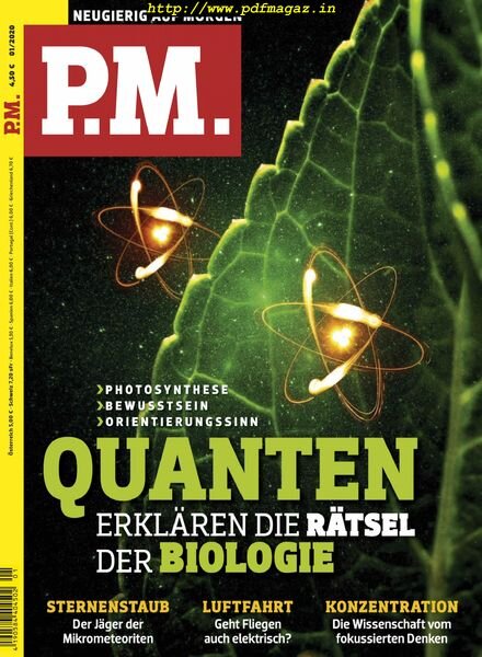 P.M Magazin – Januar 2020 Cover