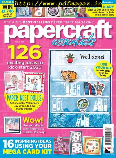 Papercraft Essentials – Issue 183 – January 2020 Cover