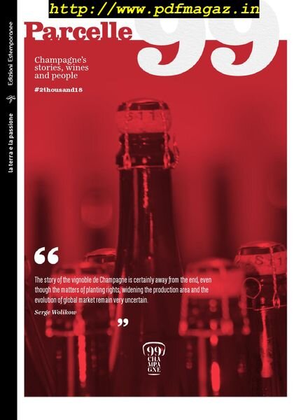Parcelle99 English Edition – Issue 1, 2019 Cover