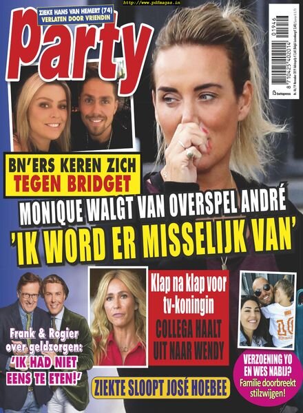 Party Netherlands – 13 november 2019 Cover