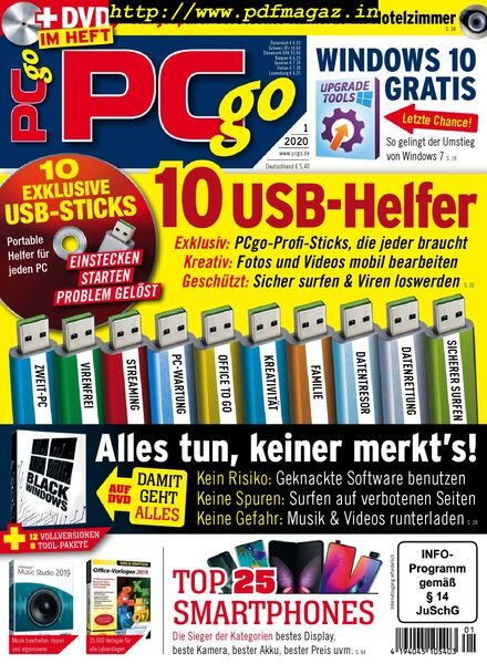 PCgo – Januar 2020 Cover