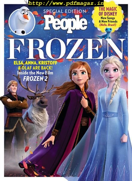 People Special Edition – Frozen 2 2019 Cover