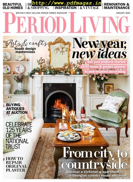 Period Living – January 2020 Cover