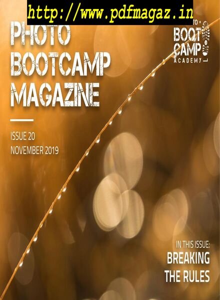 Photo BootCamp Magazine – November 2019 Cover