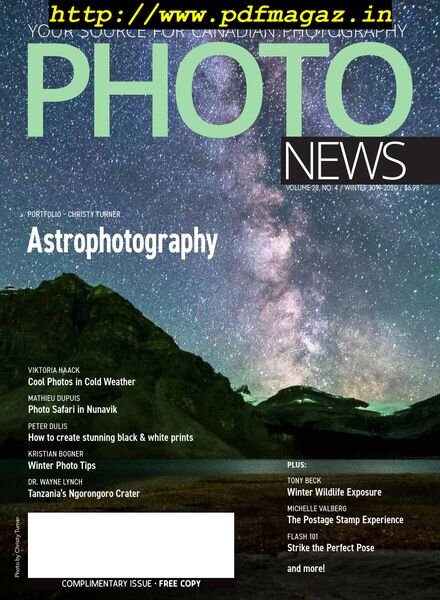 Photo News – Winter 2019 Cover