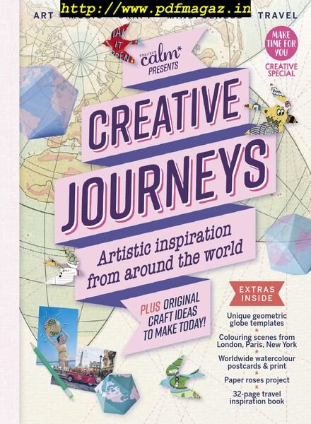 Planet Calm – Creative Journeys 2019 Cover