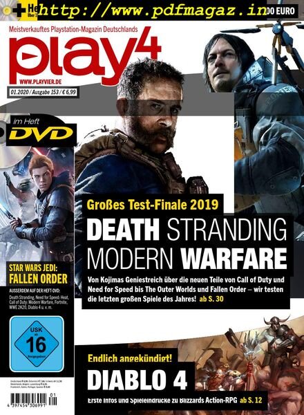 Play4 – Dezember 2019 Cover
