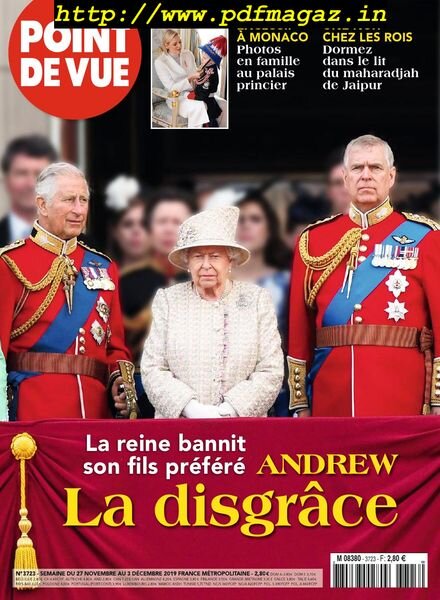 Point de Vue – 27 novembre 2019 Cover