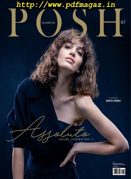 Posh Magazine – Ottobre-Novembre 2019 Cover