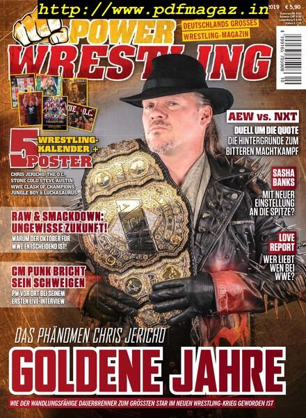 Power-Wrestling – Oktober 2019 Cover