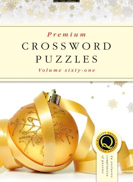 Premium Crosswords – November 2019 Cover