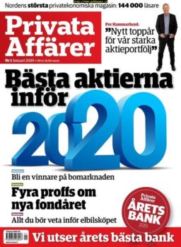 Privata affarer – 23 december 2019