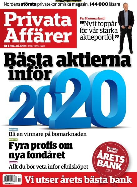 Privata affarer – 23 december 2019 Cover