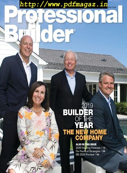 Professional Builder – December 2019 Cover