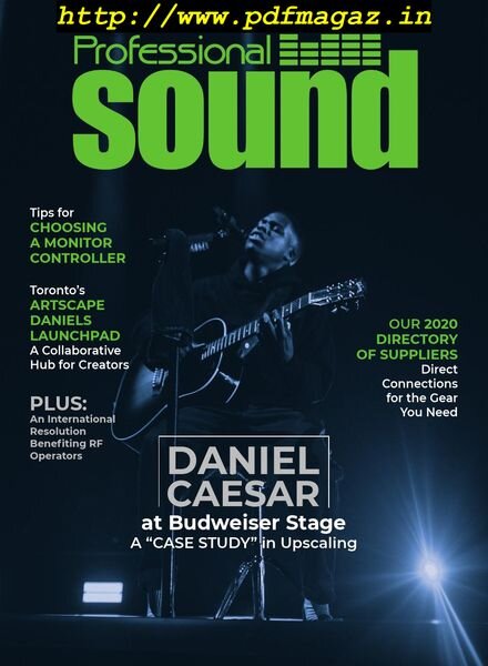 Professional Sound – December 2019 Cover