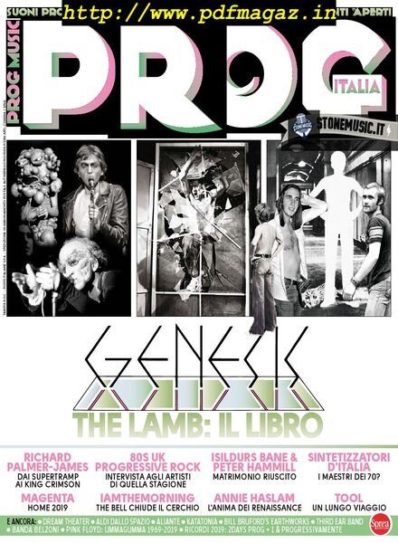 Prog Italia – Novembre-Dicembre 2019 Cover