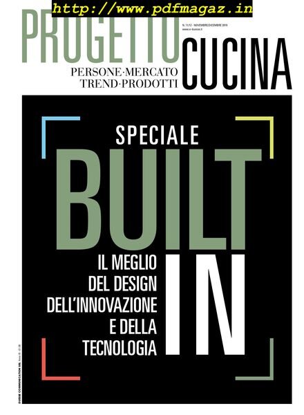 Progetto Cucina – Novembre-Dicembre 2019 Cover
