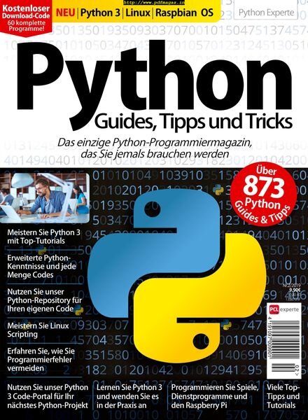 Python Guides, Tipps und Tricks – November 2019 Cover