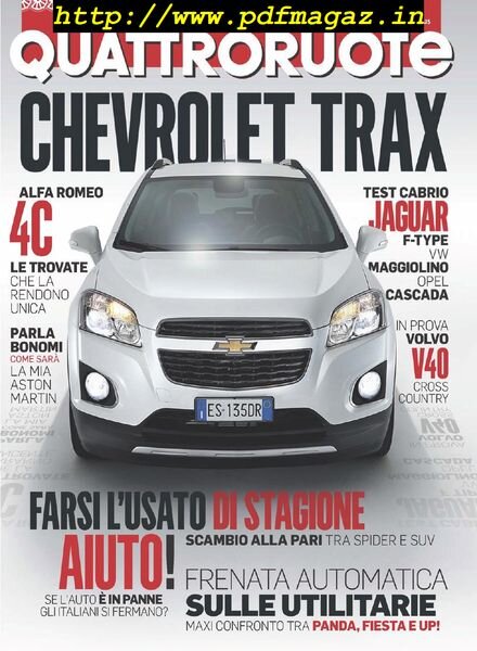 Quattroruote Italia – Luglio 2013 Cover