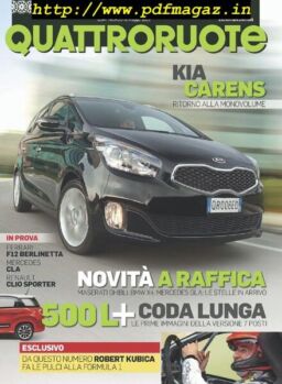Quattroruote Italia – Maggio 2013