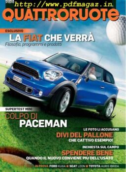 Quattroruote Italia – Marzo 2013