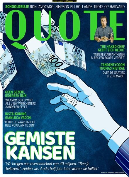 Quote – december 2019 Cover
