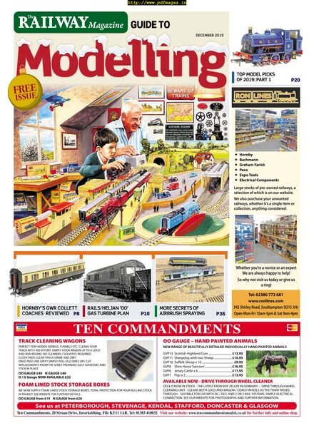 Railway Magazine Guide to Modelling – December 2019 Cover