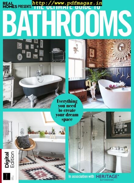 Real Homes The Ultimate Guide to Bathrooms – July 2019 Cover