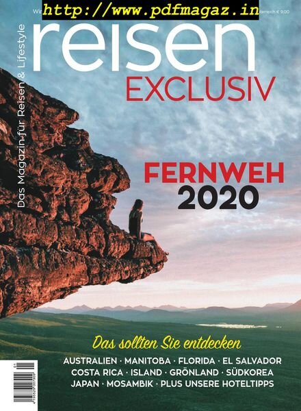 reisen Exclusiv – Dezember 2019 Cover