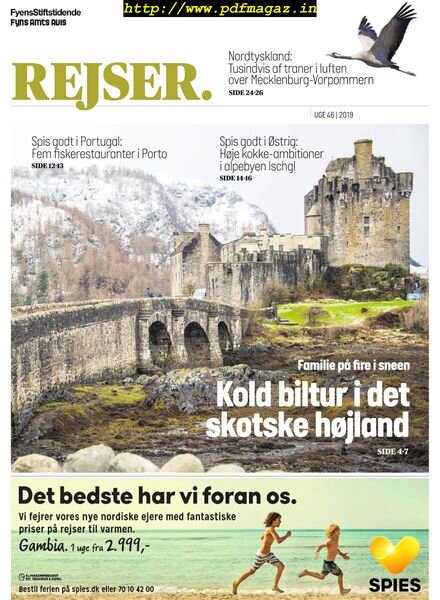 Rejser – 16 november 2019 Cover