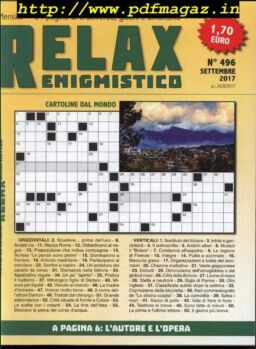 Relax Enigmistica – Settembre 2017