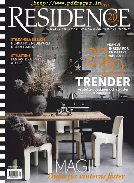 Residence – januari 2020 Cover