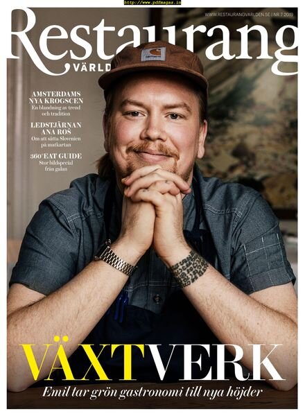 Restaurangvarlden – 18 november 2019 Cover