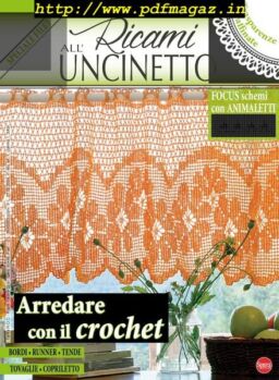 Ricami all’Uncinetto – Agosto-Settembre 2019