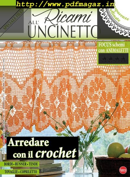 Ricami all’Uncinetto – Agosto-Settembre 2019 Cover