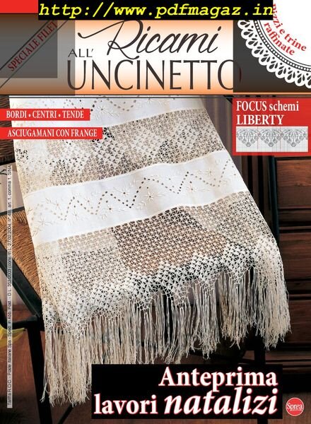 Ricami all’Uncinetto – Ottobre-Novembre 2019 Cover