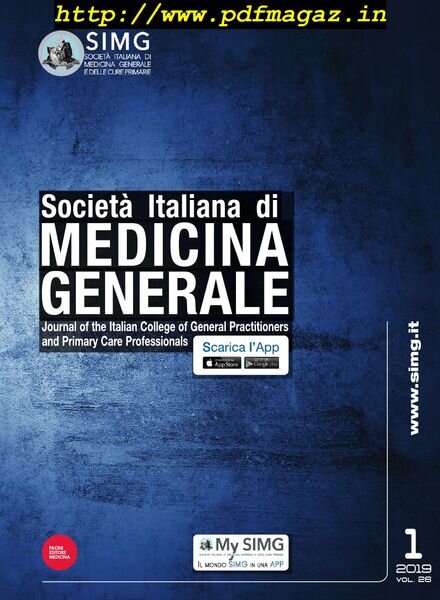 Rivista SIMG – Aprile 2019 Cover
