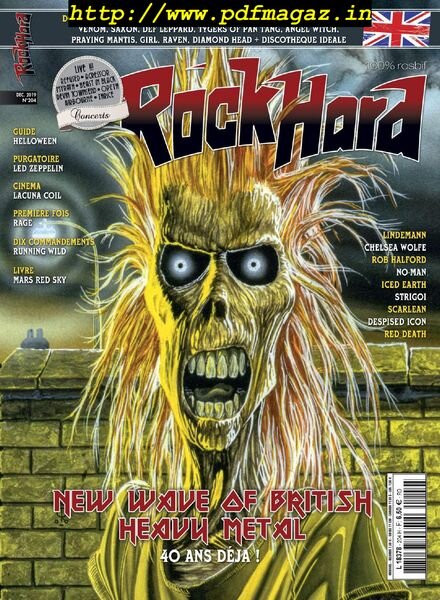 Rock Hard – decembre 2019 Cover
