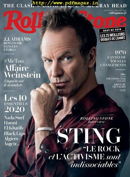Rolling Stone France – janvier 2020 Cover