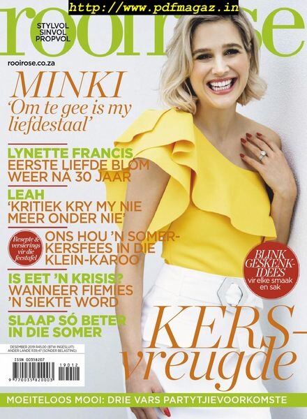Rooi Rose – Desember 2019 Cover