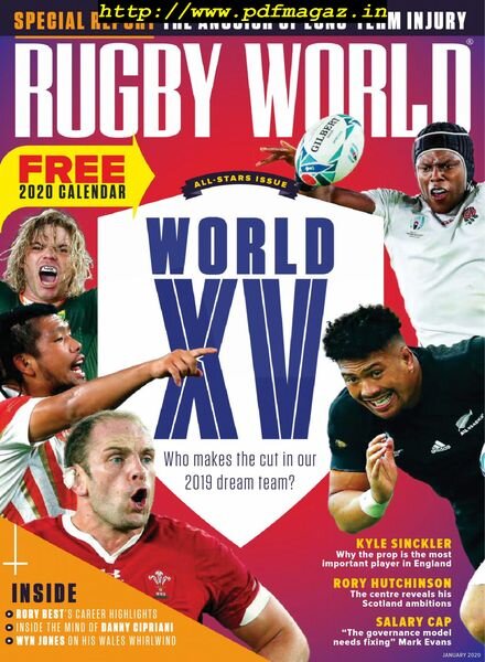 Rugby World – January 2020 Cover