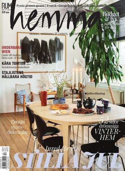 Rum Hemma – 26 november 2019 Cover