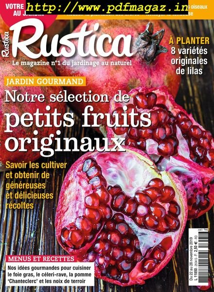 Rustica – 22 novembre 2019 Cover