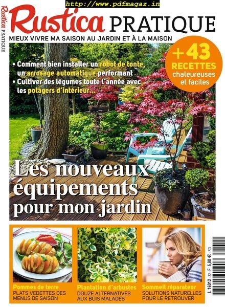 Rustica Pratique – N32, 2019 Cover