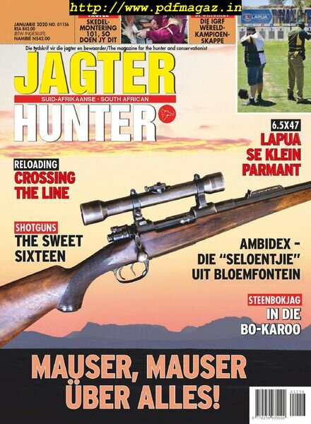 SA Hunter-Jagter – January 2020 Cover