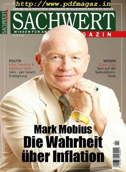 Sachwert Magazin – Dezember 2019 Cover