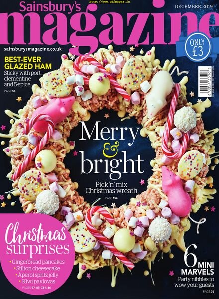 Sainsbury’s Magazine – December 2019 Cover