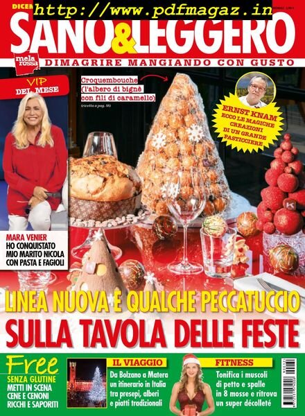 Sano & Leggero – dicembre 2019 Cover
