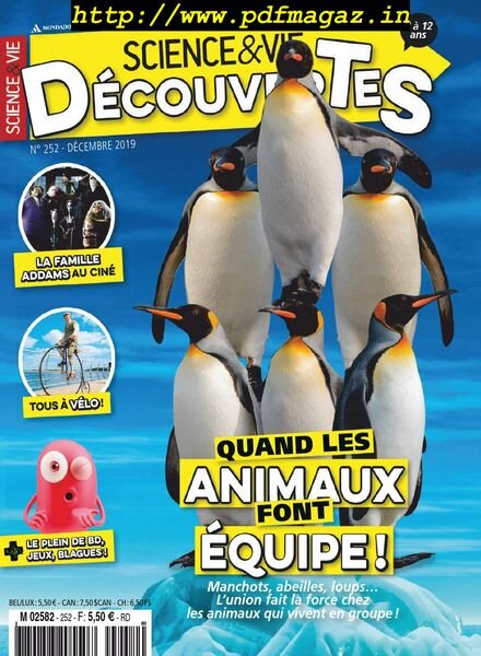Science & Vie Decouvertes – decembre 2019 Cover
